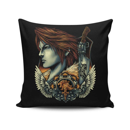 Emblem of the Lion Heart - Throw Pillow