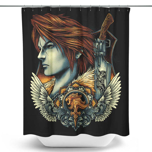Emblem of the Lion Heart - Shower Curtain
