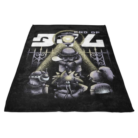 End of Time - Fleece Blanket
