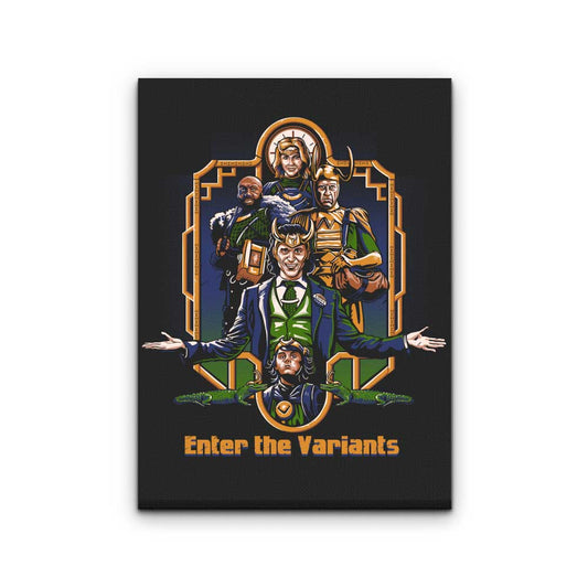 Enter the Variants - Canvas Print