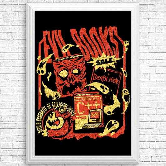 Evil Book Sale - Posters & Prints