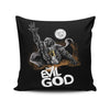 Evil God - Throw Pillow