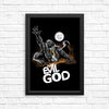 Evil God - Posters & Prints