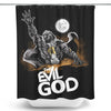 Evil God - Shower Curtain