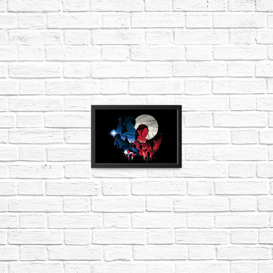 Evil Silhouette - Posters & Prints