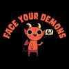 Face Your Demons - Metal Print