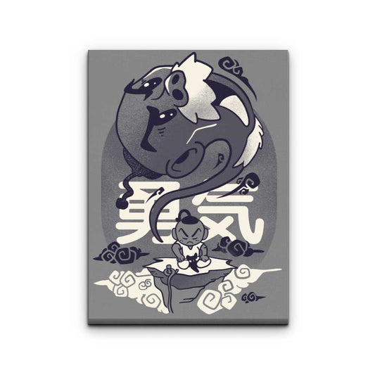 Facing the Challenge - Canvas Print