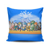 Fall Workers - Throw Pillow