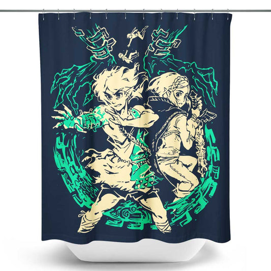 Fallen Kingdom - Shower Curtain