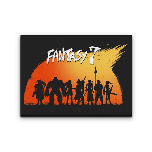 Fantasy 7 - Canvas Print