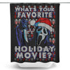 Favorite Holiday Sweater - Shower Curtain