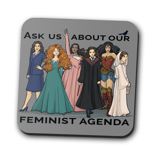 Feminist Agenda - Coasters