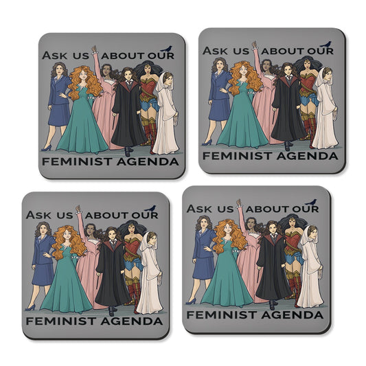 Feminist Agenda - Coasters