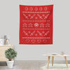 Festive Gaming Sweater - Wall Tapestry