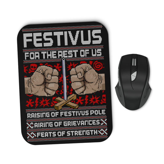 Festivus Sweater - Mousepad