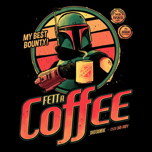 Fett A Coffee - Long Sleeve T-Shirt