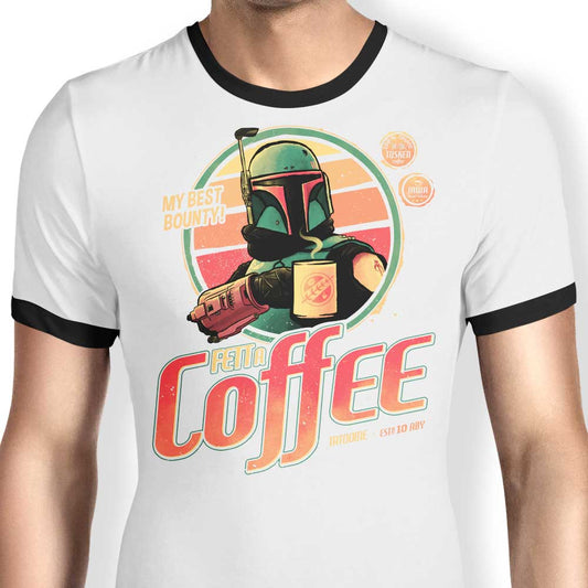 Fett A Coffee - Ringer T-Shirt