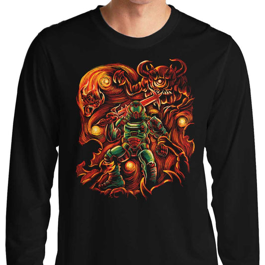Fiery Night - Long Sleeve T-Shirt