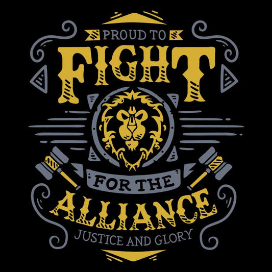 Fight for the Alliance - Throw Pillow