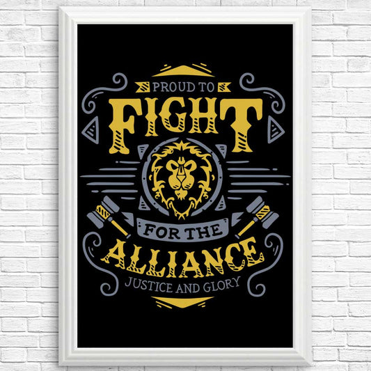 Fight for the Alliance - Posters & Prints
