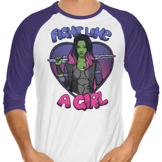 Fight Like a Guardian - 3/4 Sleeve Raglan T-Shirt