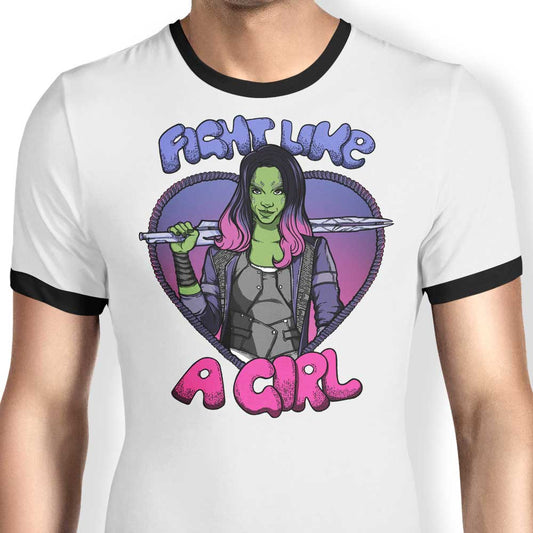 Fight Like a Guardian - Ringer T-Shirt