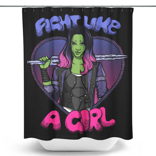 Fight Like a Guardian - Shower Curtain