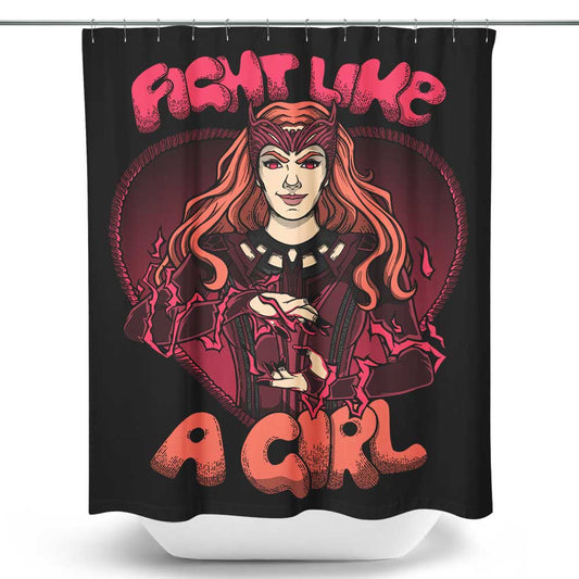 Fight Like a Witch - Shower Curtain