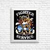 Fighter at Your Service - Posters & Prints