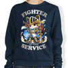 Fighter at Your Service - Sweatshirt