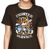 Fighter at Your Service - Women's Apparel