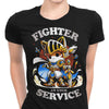 Fighter at Your Service - Women's Apparel