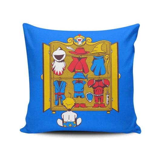 Final Wardrobe - Throw Pillow