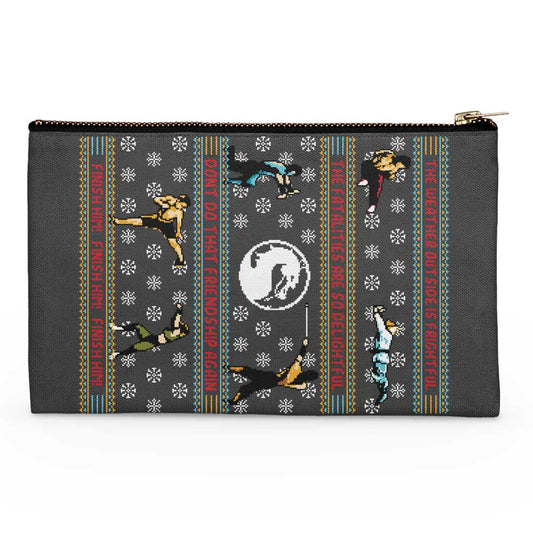 Finish Him Sweater - Accessory Pouch