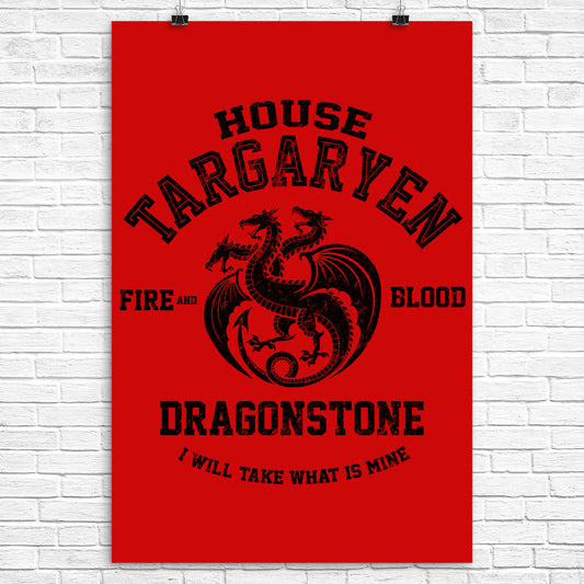 Fire and Blood (Alt) - Poster