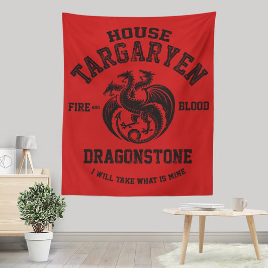 Fire and Blood (Alt) - Wall Tapestry