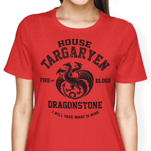 Fire and Blood (Alt) - Women's Apparel