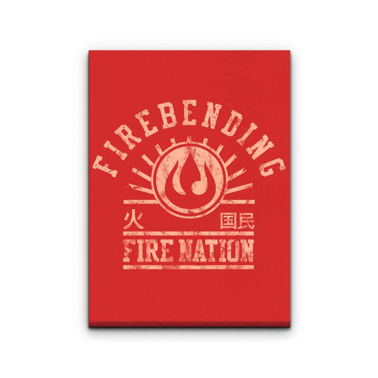 Fire and Power - Canvas Print