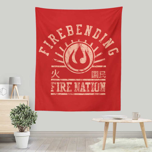 Fire and Power - Wall Tapestry