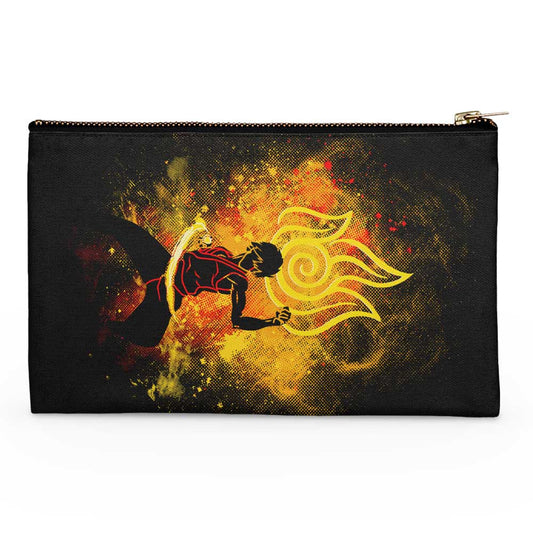 Fire Bender Art - Accessory Pouch