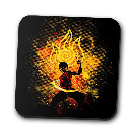 Fire Bender Art - Coasters