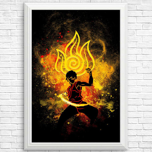 Fire Bender Art - Posters & Prints