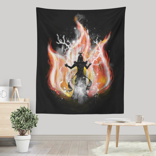 Fire Elemental - Wall Tapestry