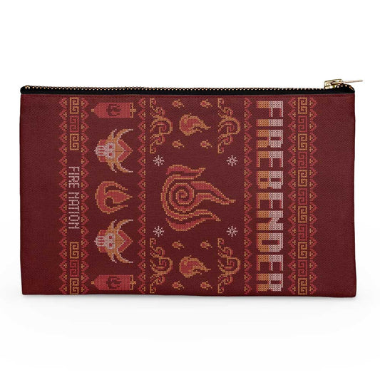 Fire Nation's Sweater - Accessory Pouch