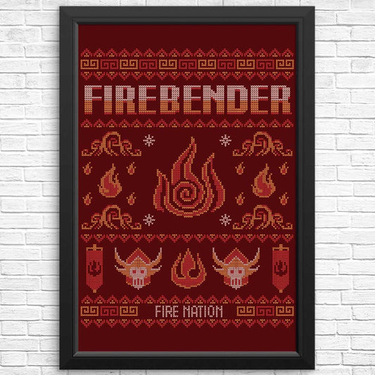 Fire Nation's Sweater - Posters & Prints