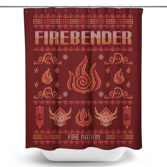 Fire Nation's Sweater - Shower Curtain