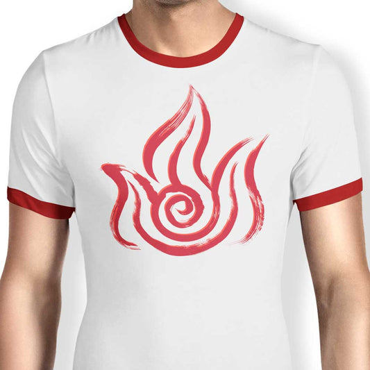 Fire - Ringer T-Shirt