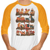 Fire Shelf - 3/4 Sleeve Raglan T-Shirt