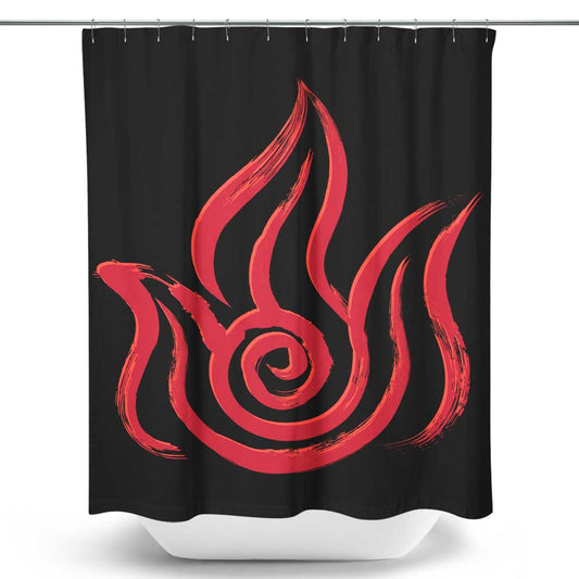Fire - Shower Curtain