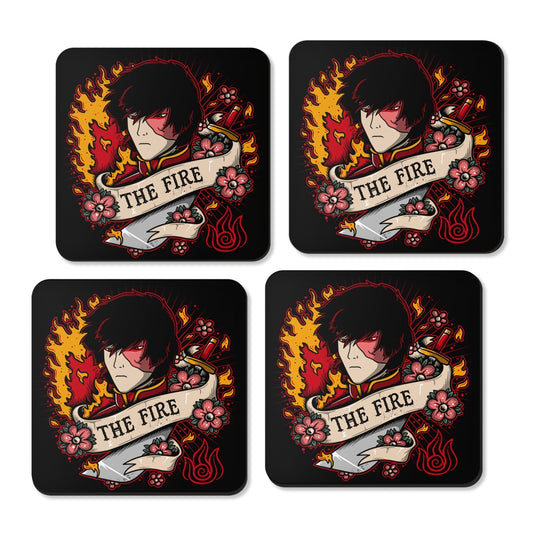 Fire Tattoo - Coasters